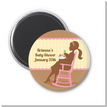 Pickles & Ice Cream - Personalized Baby Shower Magnet Favors
