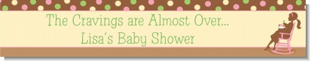 Pickles & Ice Cream - Personalized Baby Shower Banners