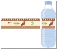 Pickles & Ice Cream - Personalized Baby Shower Water Bottle Labels
