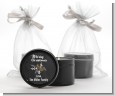 Pine Cones - Christmas Black Candle Tin Favors thumbnail