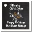 Pine Cones - Personalized Christmas Card Stock Favor Tags thumbnail