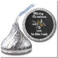 Pine Cones - Hershey Kiss Christmas Sticker Labels