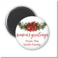 Pinecone Wreath - Personalized Christmas Magnet Favors