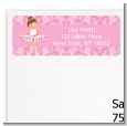 Ballet Dancer - Birthday Party Return Address Labels thumbnail