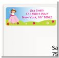 Princess Rolling Hills - Birthday Party Return Address Labels thumbnail