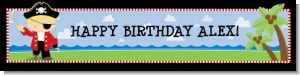 Pirate - Personalized Birthday Party Banners