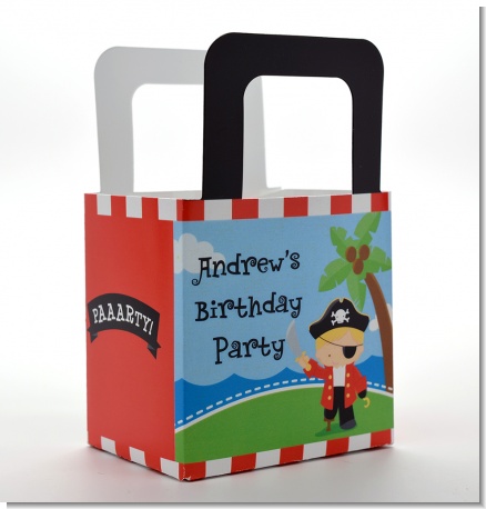 Pirate - Personalized Birthday Party Favor Boxes