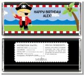 Pirate - Personalized Birthday Party Candy Bar Wrappers