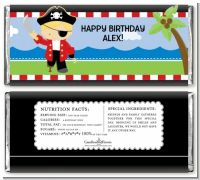 Pirate - Personalized Birthday Party Candy Bar Wrappers