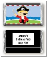 Pirate - Personalized Birthday Party Mini Candy Bar Wrappers