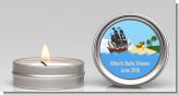 Pirate Ship - Baby Shower Candle Favors