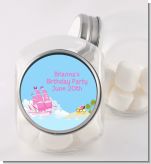 Pirate Ship Girl - Personalized Birthday Party Candy Jar