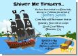 Pirate Ship - Baby Shower Invitations thumbnail