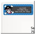 Pirate Skull - Birthday Party Return Address Labels thumbnail