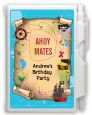 Pirate Treasure Map - Birthday Party Personalized Notebook Favor thumbnail