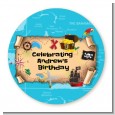 Pirate Treasure Map - Personalized Birthday Party Table Confetti thumbnail