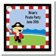 Pirate - Personalized Birthday Party Card Stock Favor Tags thumbnail