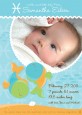 Fish | Pisces Horoscope - Birth Announcement Photo Card thumbnail