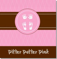 Tiny Toes Pitter Patter Girl Baby Shower Theme