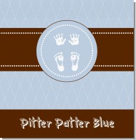 Tiny Toes Pitter Patter Boy Baby Shower Theme