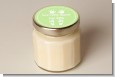 Baby Feet Pitter Patter Neutral - Baby Shower Personalized Candle Jar thumbnail