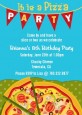 Pizza Party - Birthday Party Invitations thumbnail