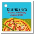 Pizza Party - Personalized Birthday Party Card Stock Favor Tags thumbnail