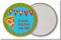Pizza Party - Personalized Birthday Party Pocket Mirror Favors