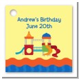 Playground - Personalized Birthday Party Card Stock Favor Tags thumbnail