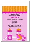 Playground Girl - Birthday Party Petite Invitations