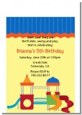 Playground - Birthday Party Petite Invitations