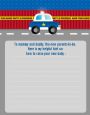Police Car - Baby Shower Notes of Advice thumbnail