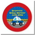Police Car - Personalized Baby Shower Table Confetti thumbnail