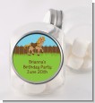 Pony Brown - Personalized Birthday Party Candy Jar thumbnail