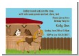 Pony Brown - Birthday Party Petite Invitations thumbnail