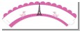 Pink Poodle in Paris - Baby Shower Cupcake Wrappers thumbnail