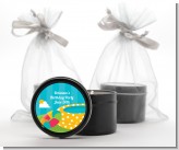 Pool Party - Birthday Party Black Candle Tin Favors