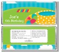 Pool Party - Personalized Birthday Party Candy Bar Wrappers thumbnail
