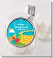 Pool Party - Personalized Birthday Party Candy Jar thumbnail