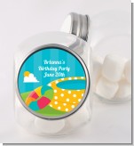 Pool Party - Personalized Birthday Party Candy Jar