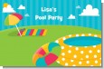 Pool Party - Personalized Birthday Party Placemats thumbnail