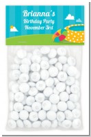 Pool Party - Custom Birthday Party Treat Bag Topper