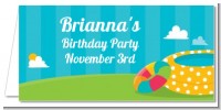 Pool Party - Personalized Birthday Party Place Cards