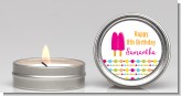 Popsicle Stick - Graduation Party Candle Favors