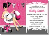 Posh Mom To Be - Baby Shower Invitations