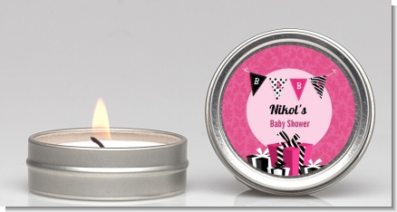 Posh Mom To Be - Baby Shower Candle Favors