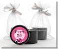 Posh Mom To Be - Baby Shower Black Candle Tin Favors thumbnail