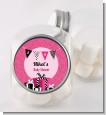 Posh Mom To Be - Personalized Baby Shower Candy Jar thumbnail