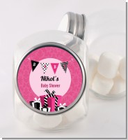 Posh Mom To Be - Personalized Baby Shower Candy Jar
