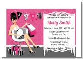 Posh Mom To Be - Baby Shower Petite Invitations